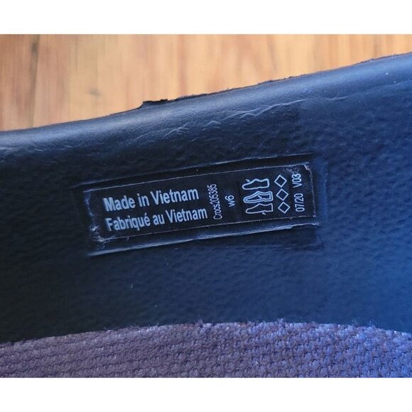 Crocs 6 Gray Camo Clogs Chunky Heels Slip On Comfort Rubber Nurse Slip Resisting - Picture 6 of 9